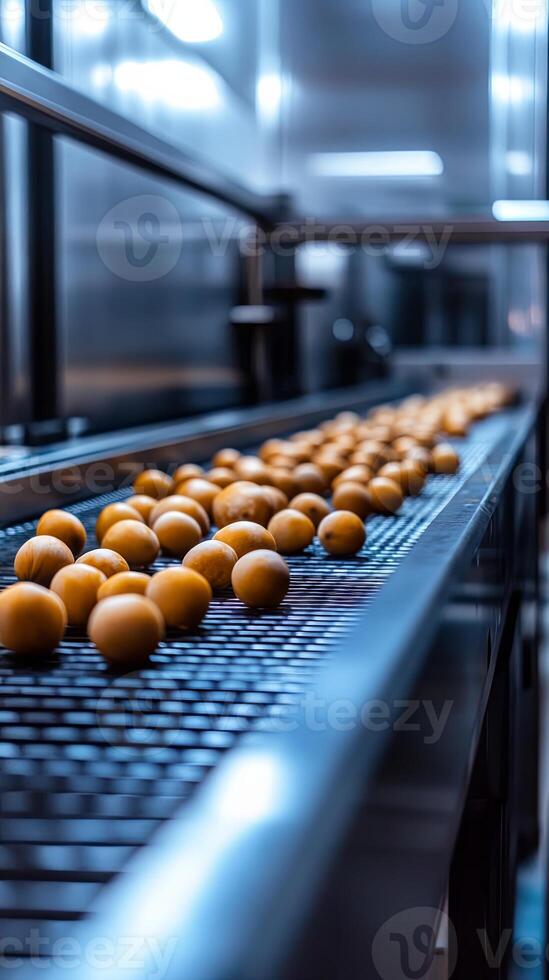 Automated Fruit Processing Line - Modern Food Production photo