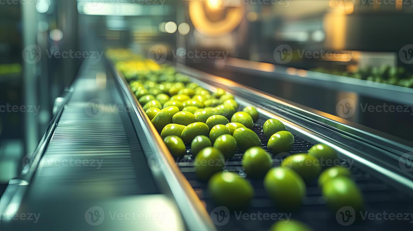 Automated Olive Processing Line - Modern Food Industry photo