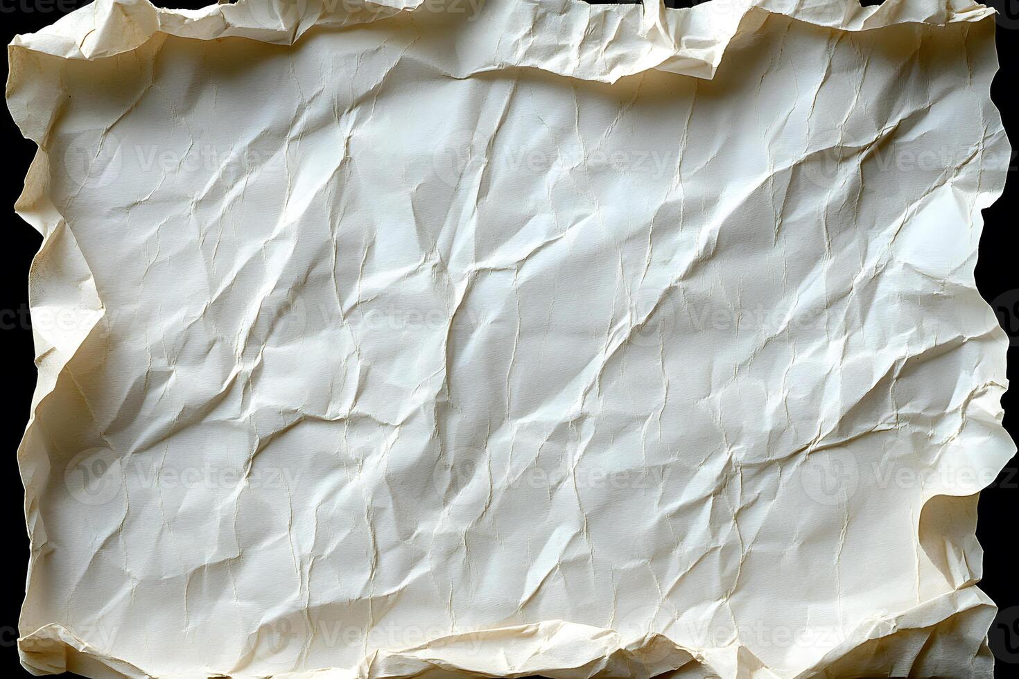 Textured Wrinkled Paper as Background for Graphic Design Projects photo