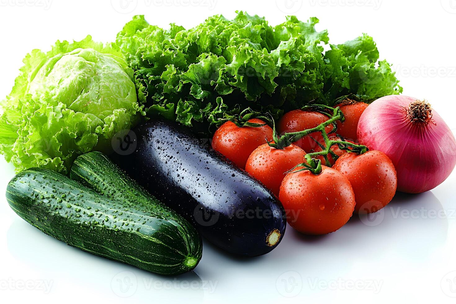 Fresh Organic Vegetables for Healthy Diet and Cooking Inspiration photo