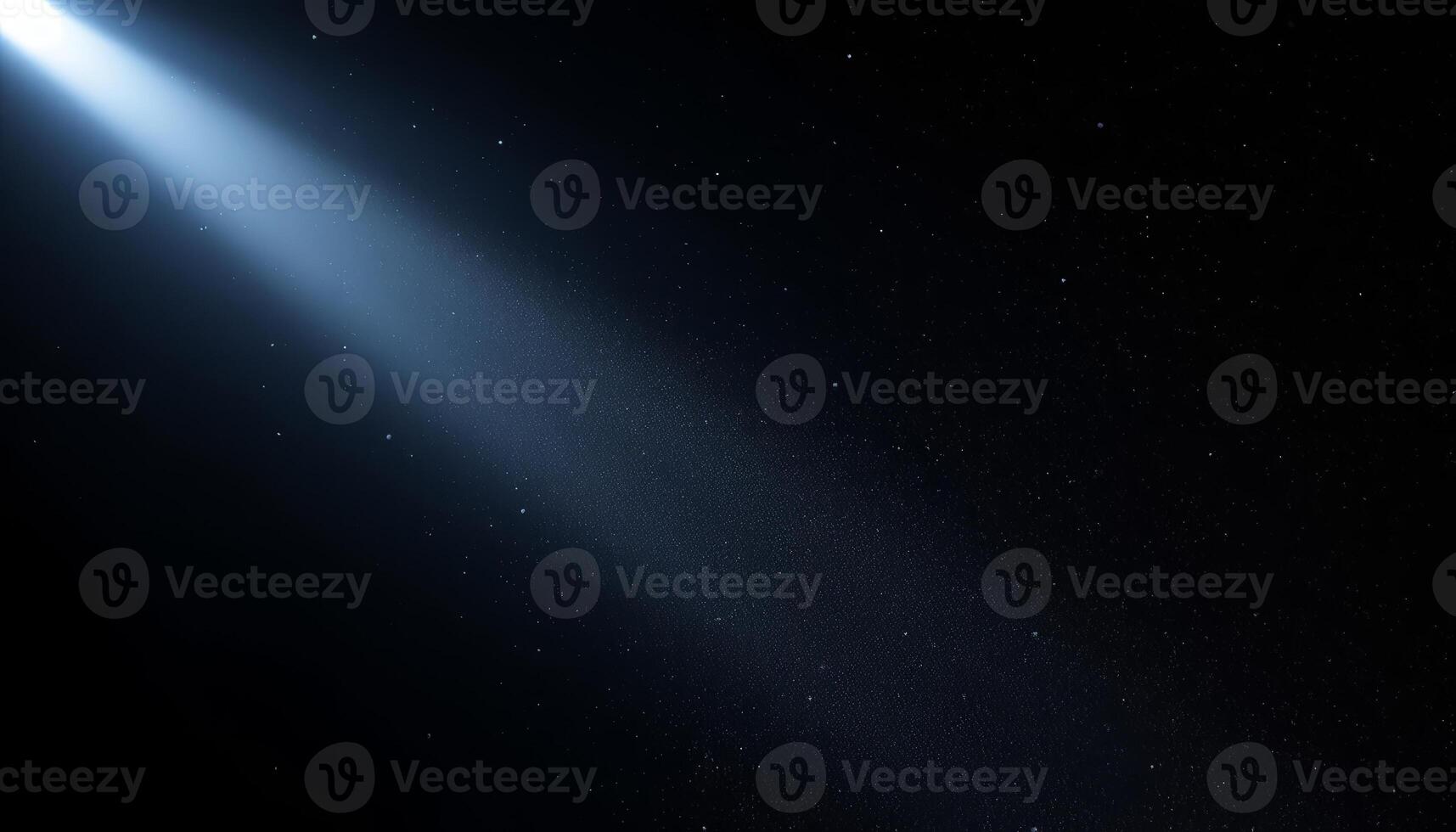 Spotlight Illuminating the Starry Canvas of the Night Sky with a Celestial Beam photo