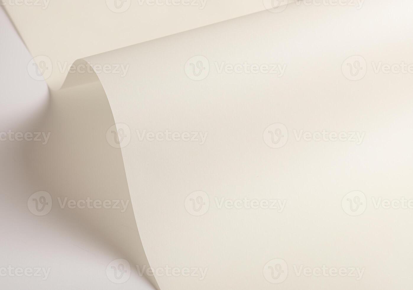 Ivory white paper background with a smooth, matte texture and gentle folds. Warm beige tones and a photo
