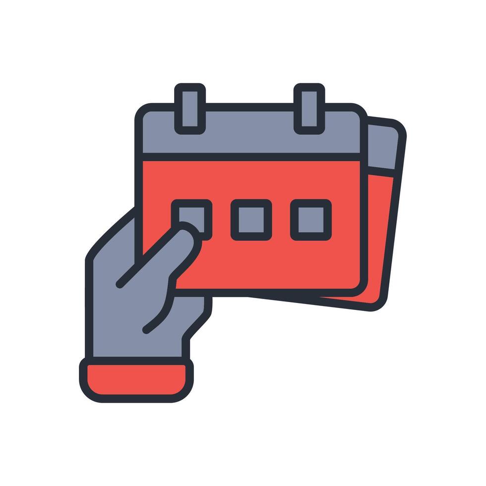 instant booking icon.. .Editable stroke.linear style sign for use web design,logo.Symbol illustration. vector