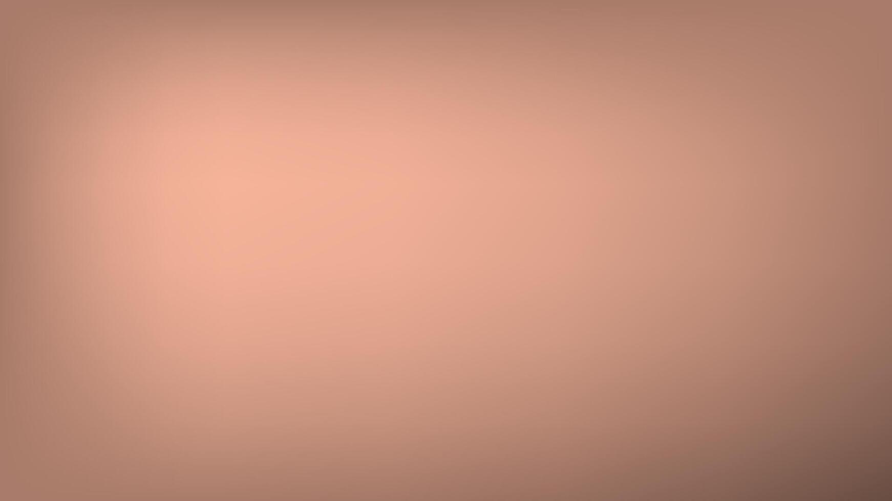 Mocha mousse gradient background. Brown coffee color gradation for abstract neutral backdrop design. Fall luxury bg with dynamic smooth degrade. Simple cacao dark wallpaper with cream mesh . vector