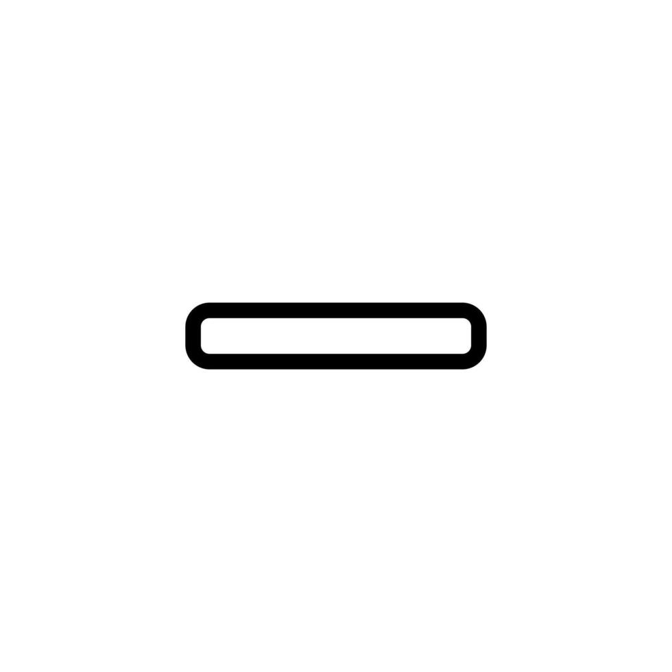 minus, negative Artistic Icon Concept vector
