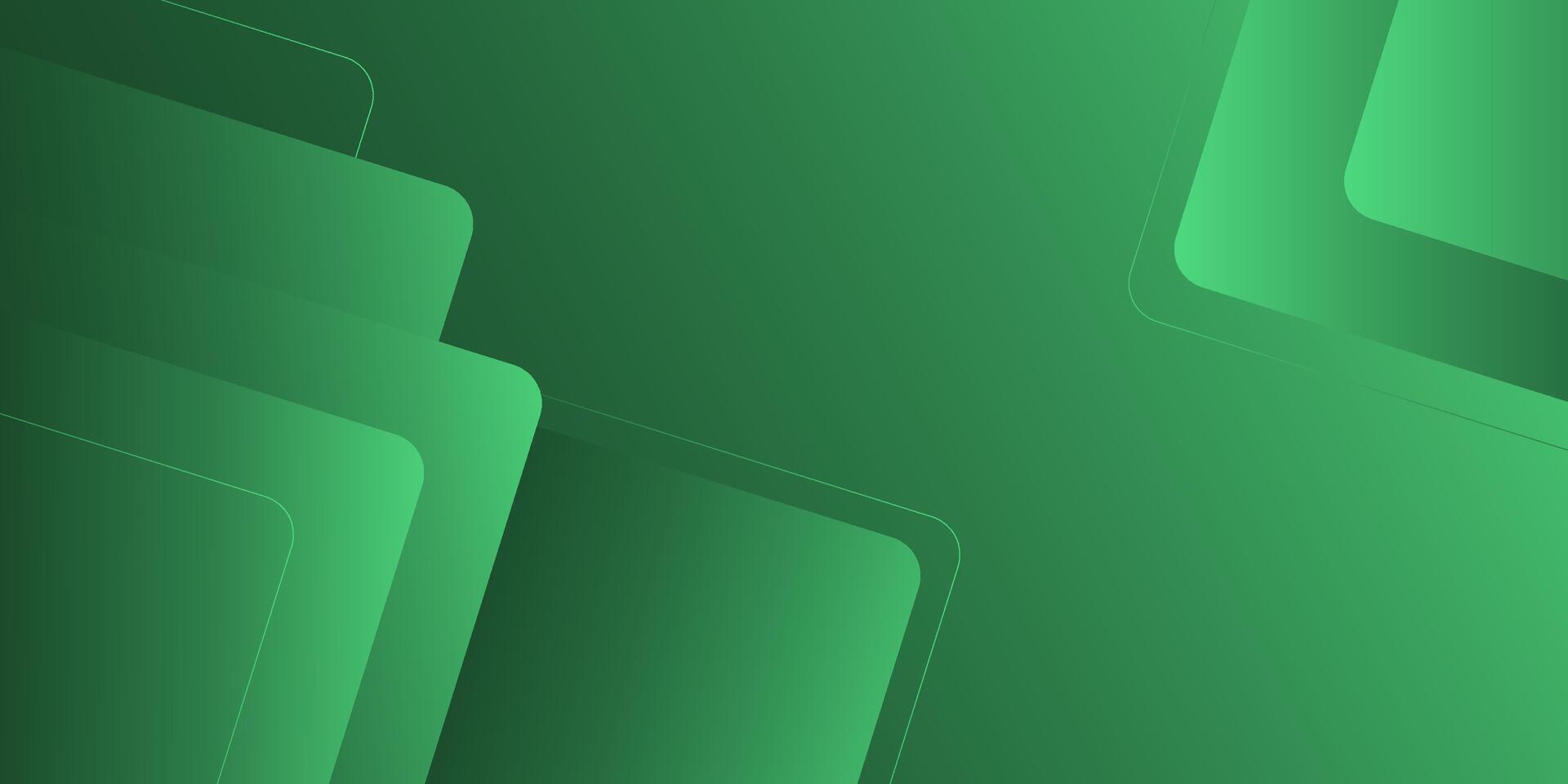 Abstract geometric background in bright colors with blue-green gradient color combination. Simple square pattern color lines on the background. Eps10 vector