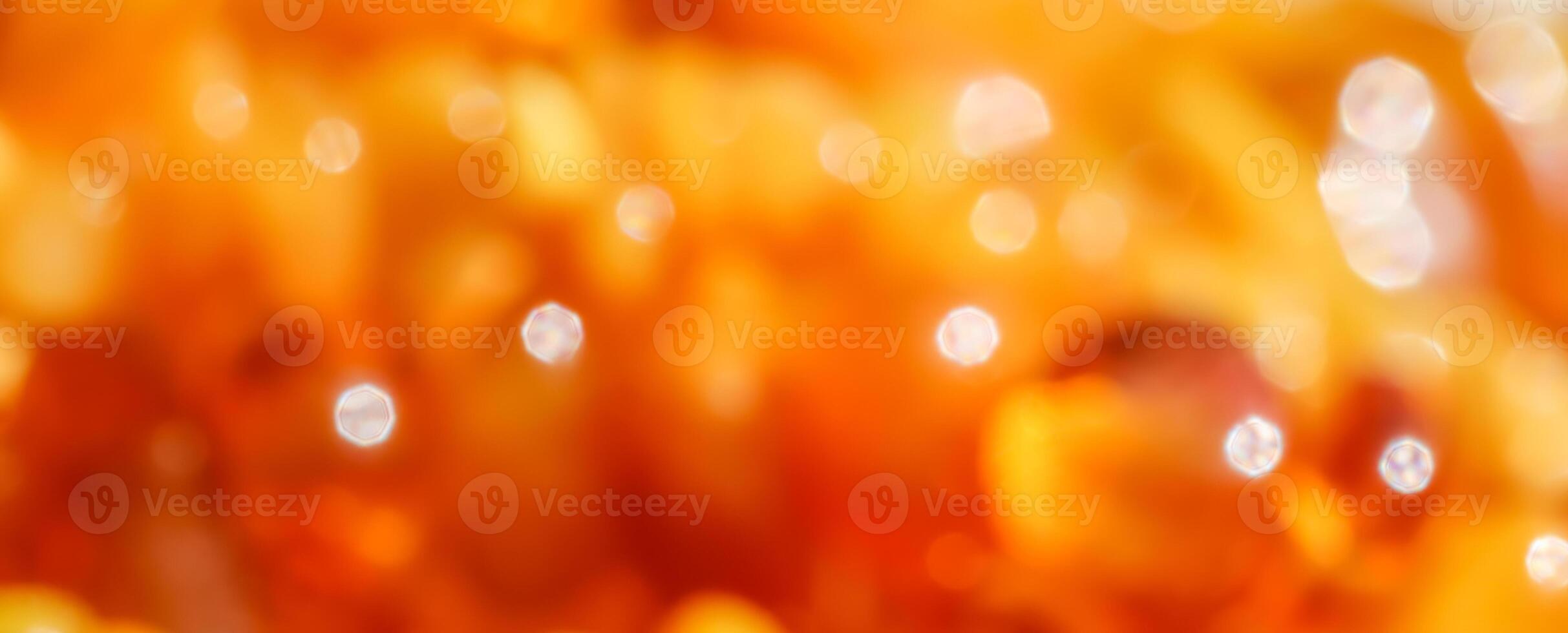 Bright colors amber, sunny light shining background, blurred the light of the bokeh shines photo