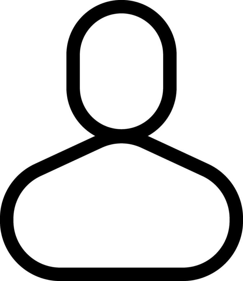 Avatar icon. Profile icon. Human icon vector