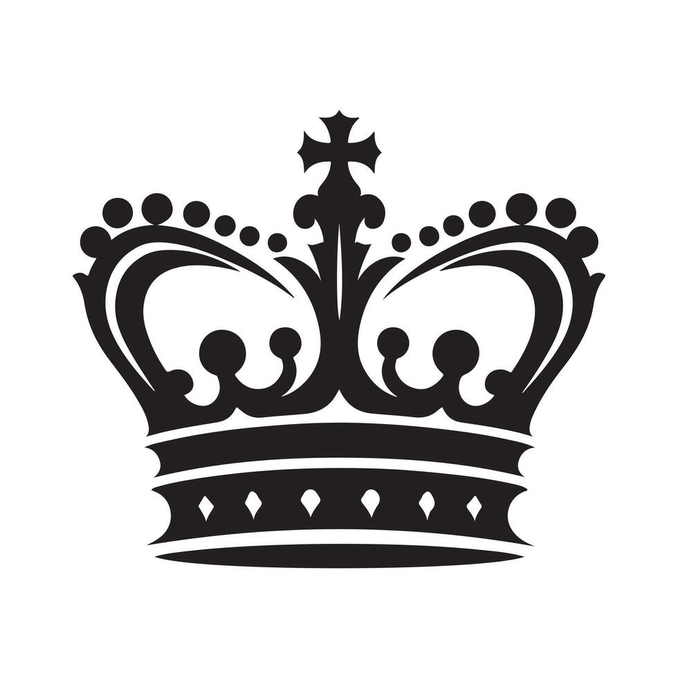 Decorative Crown Vectors for Print Projects