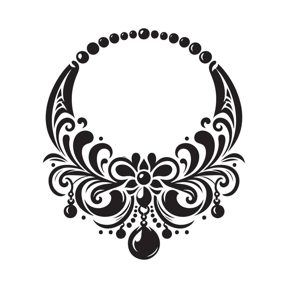 Stylish Ornamental Graphic for Social Media vector
