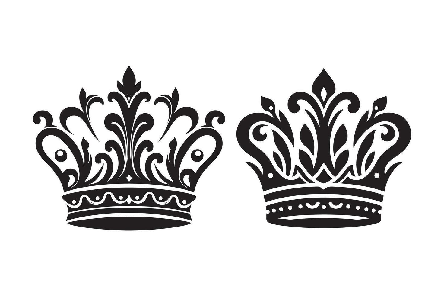 Modern Crown Vectors for Branding Solutions