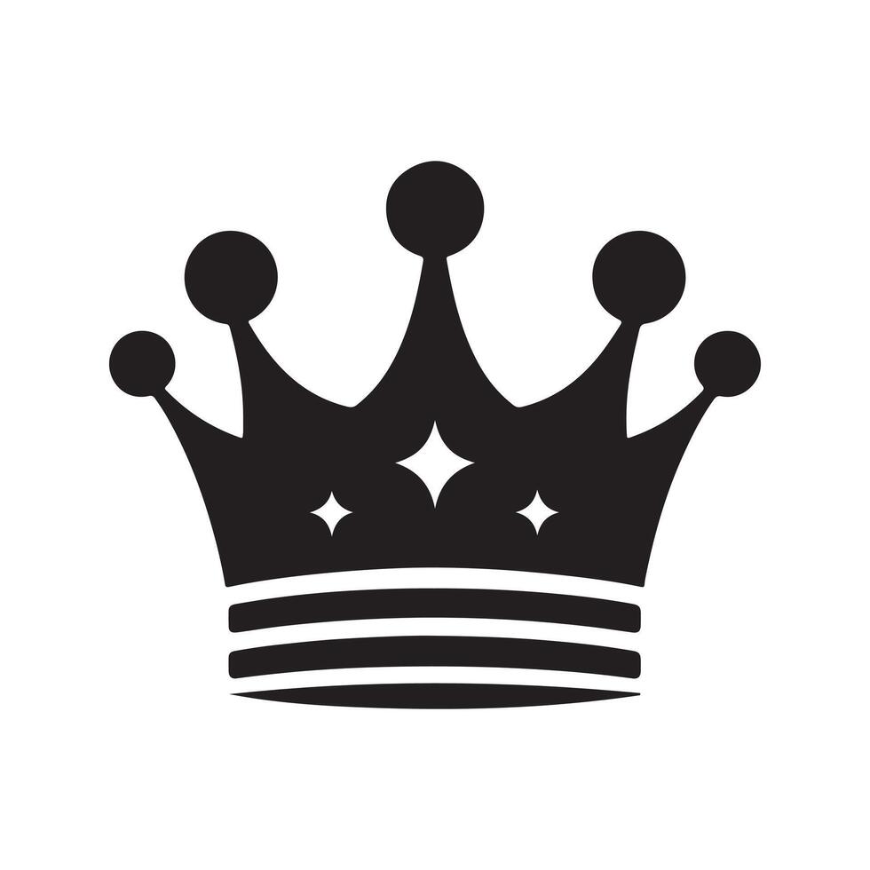 Elegant King Crown Vectors for Digital Graphics