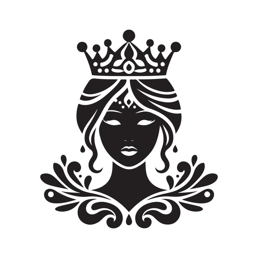 Stylish Vectors Crown Illustration for Web Graphics