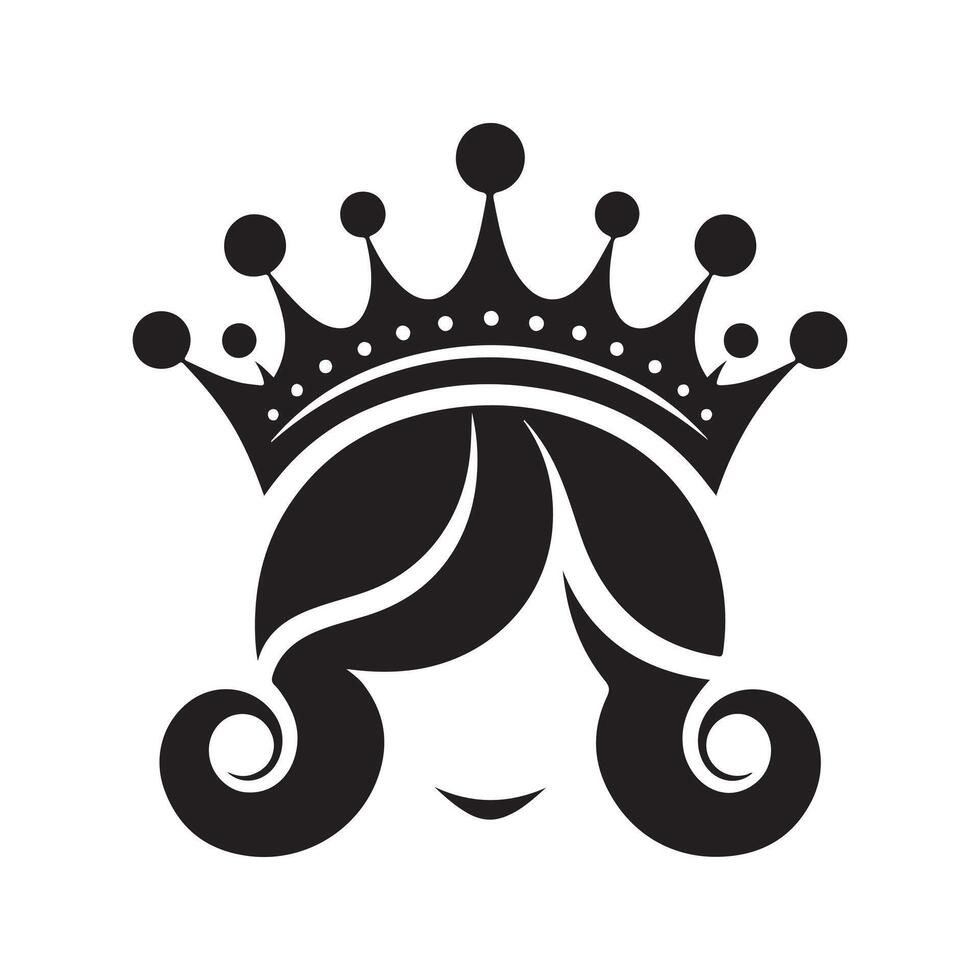 Creative Crown Silhouette Vectors for Logos