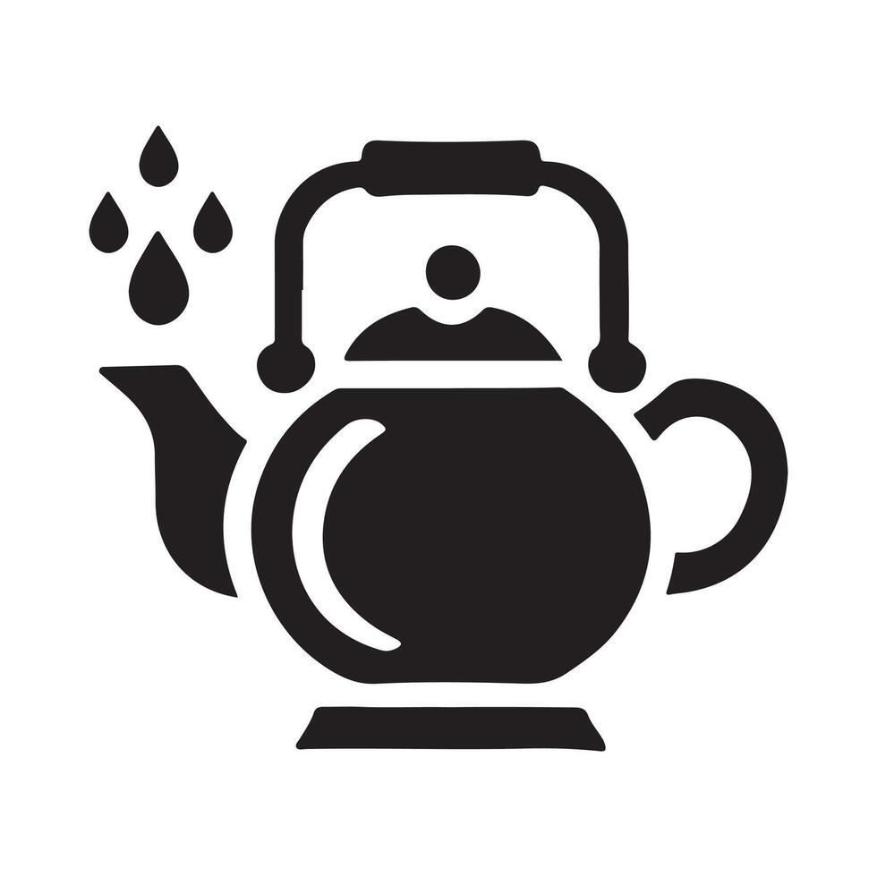 Tea Pot Silhouette Vectors for Craft, DIY, and Home Decor Projects