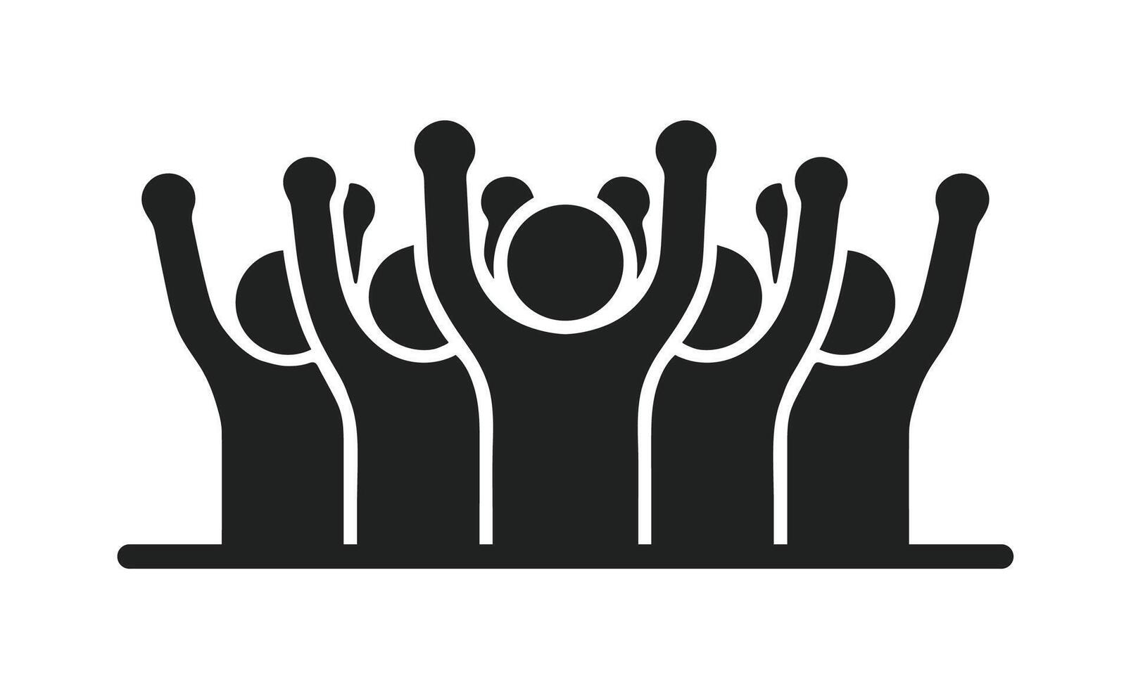 People hands holding hands team icon. group, Friends, victory , users icon vector