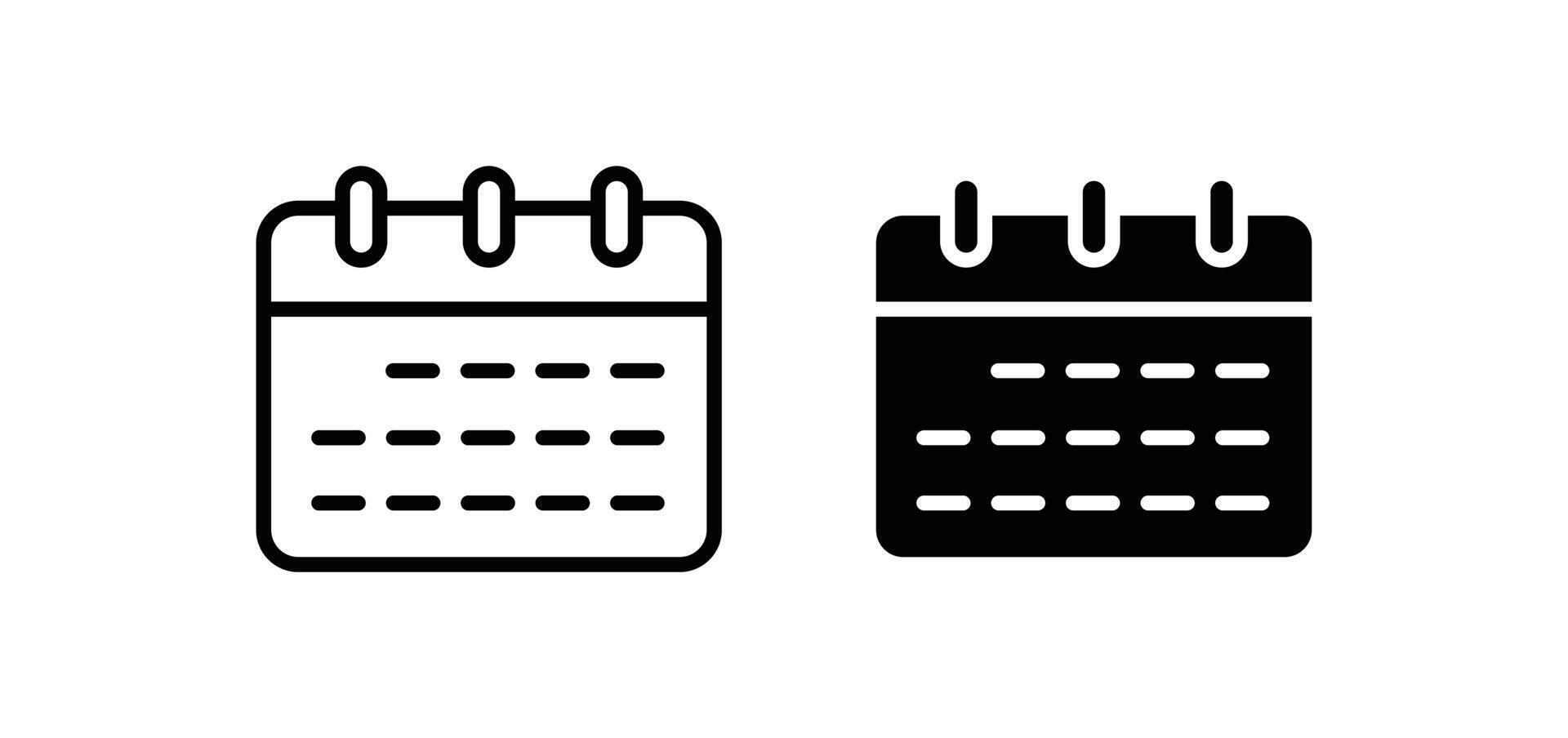 Calendar icon. Calendar symbol. calendar icon vector