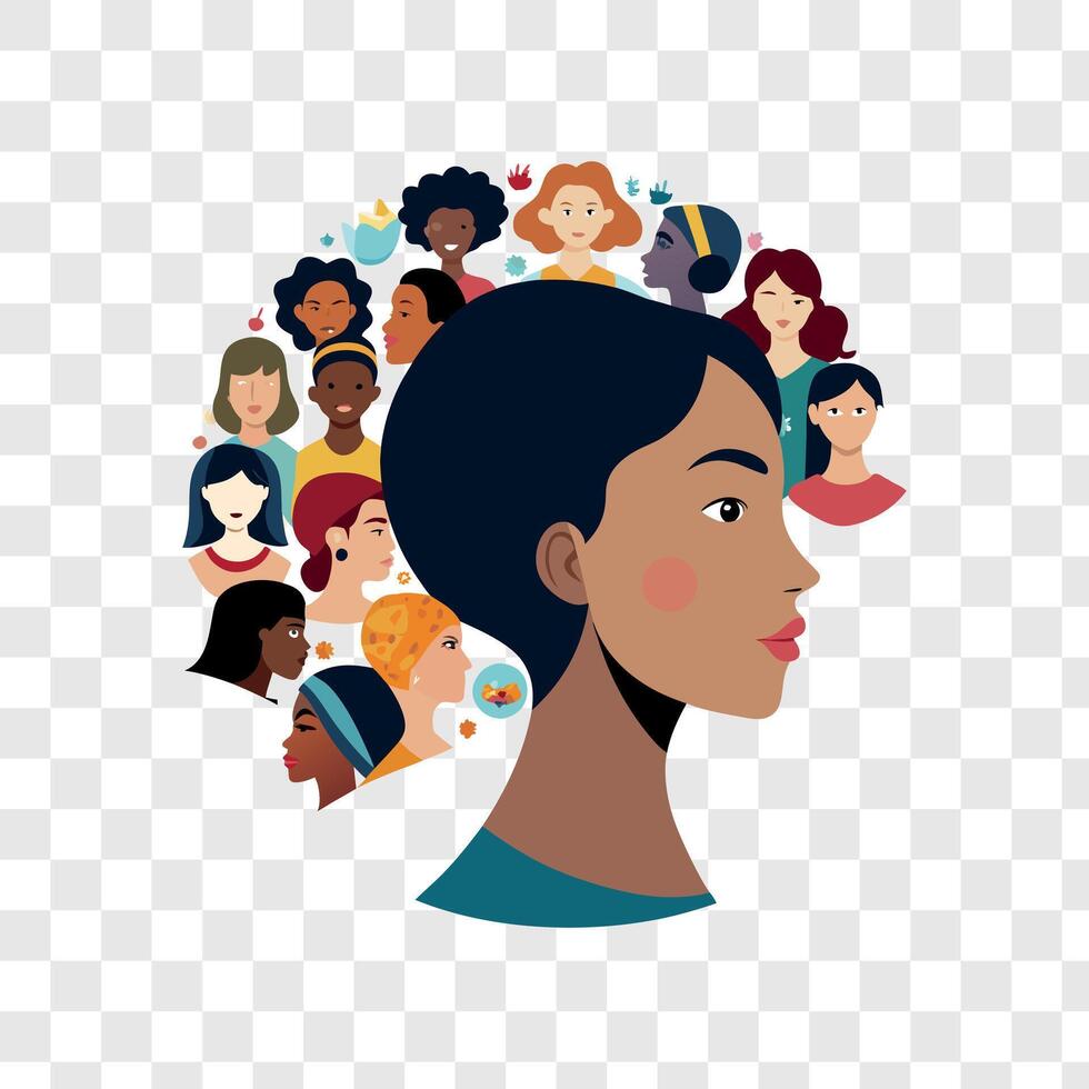 Global Day for Womens day Rights vector