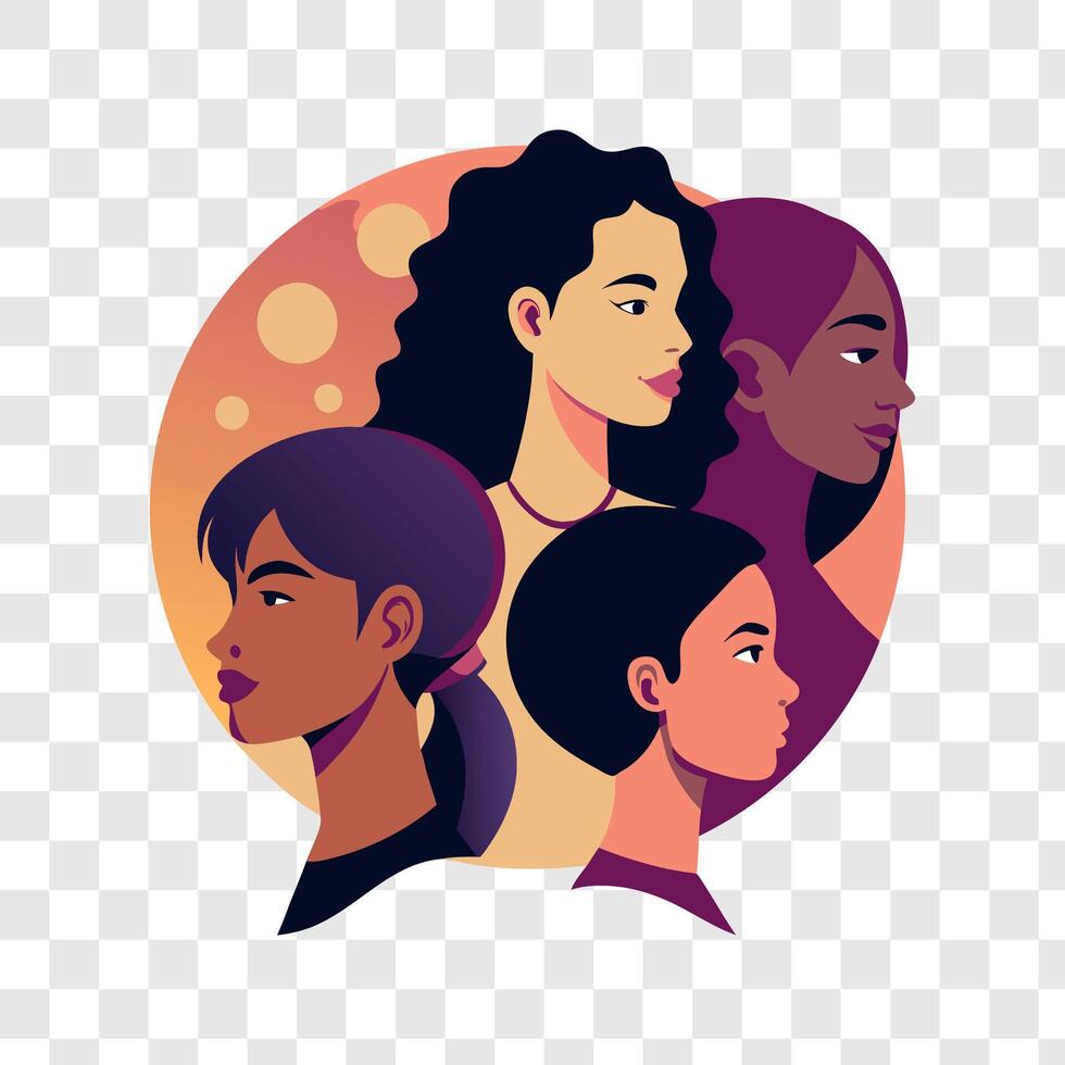 Inspiring Womens day Leadership vector