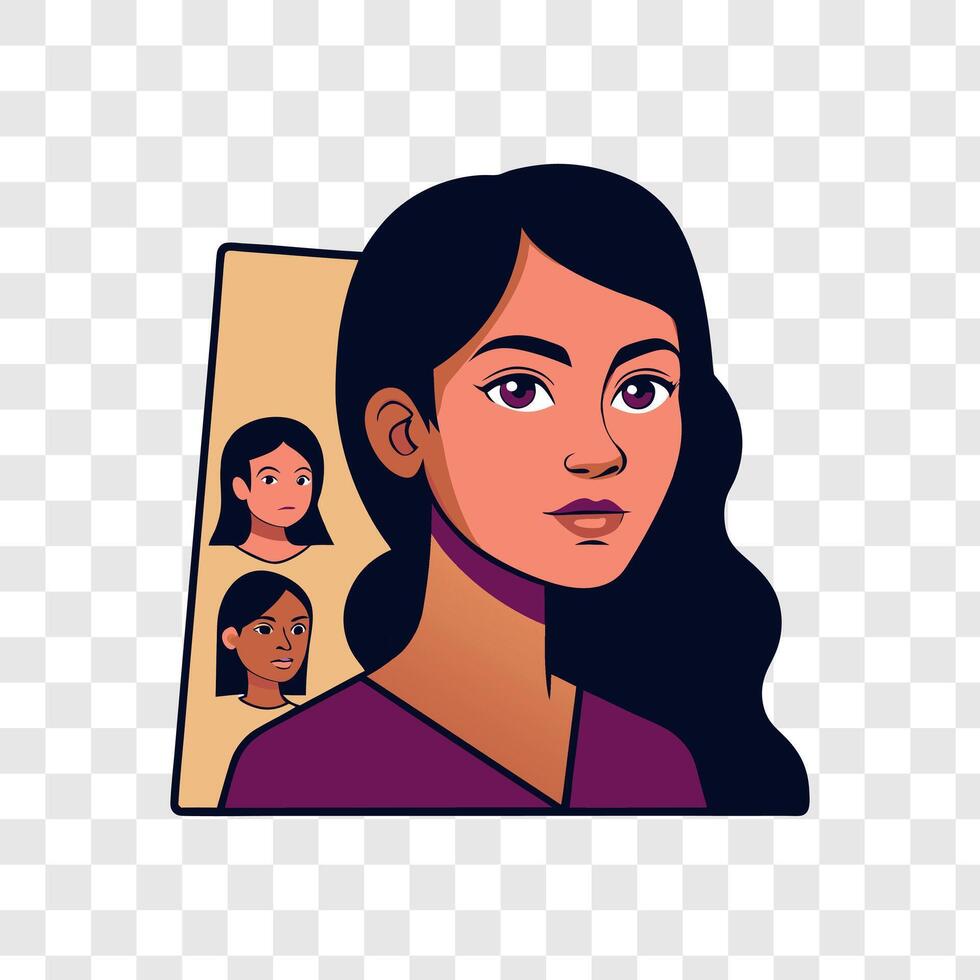 The Future of Change womens day vector