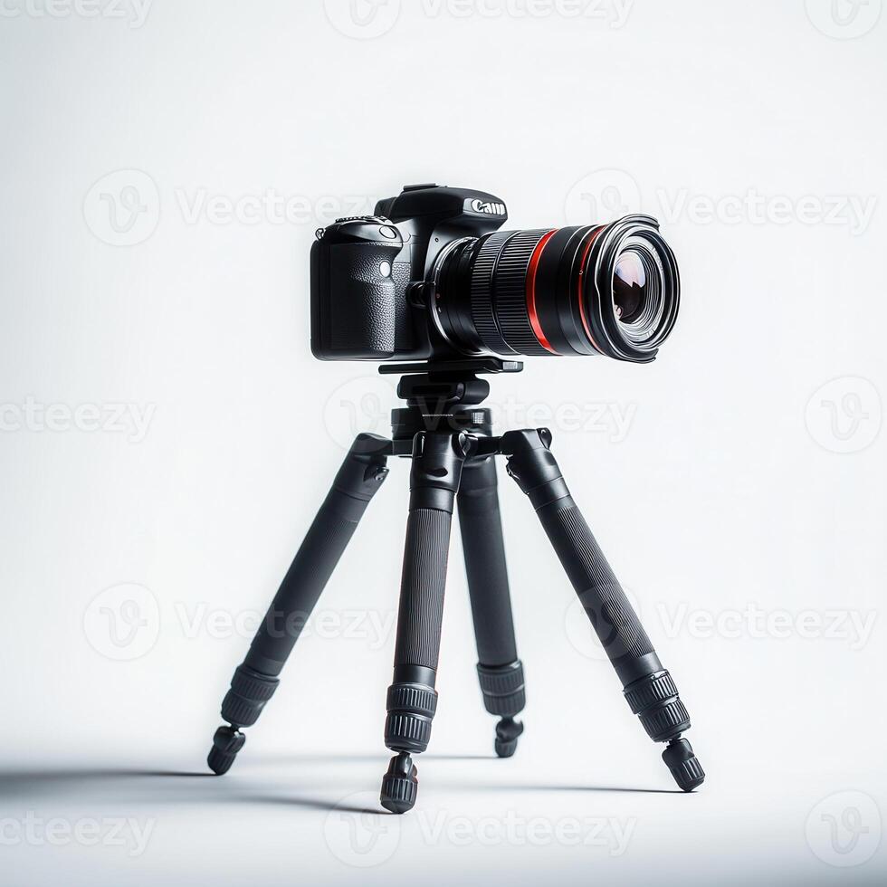 DSLR Camera Tripod Studio Setup photo