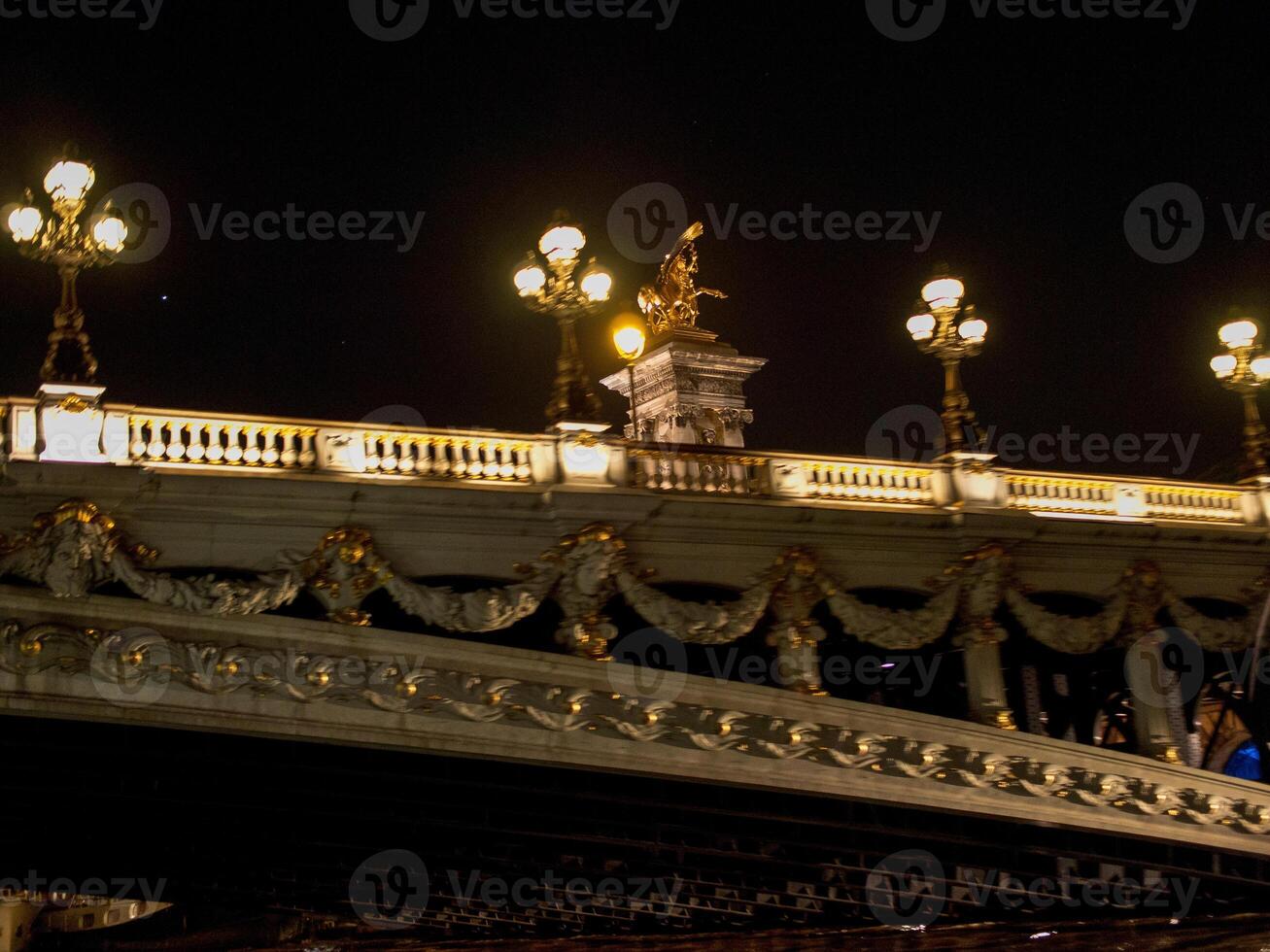 bridge in paris photo