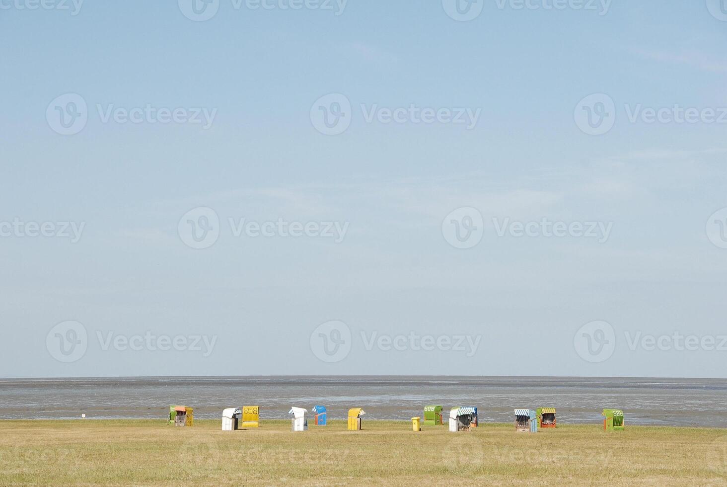 beach of norddeich photo