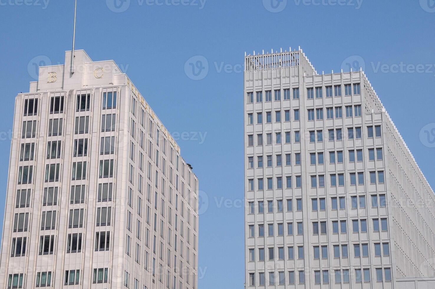 modern berlin city in germany photo