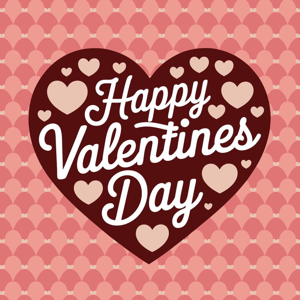 valentine festive design vector