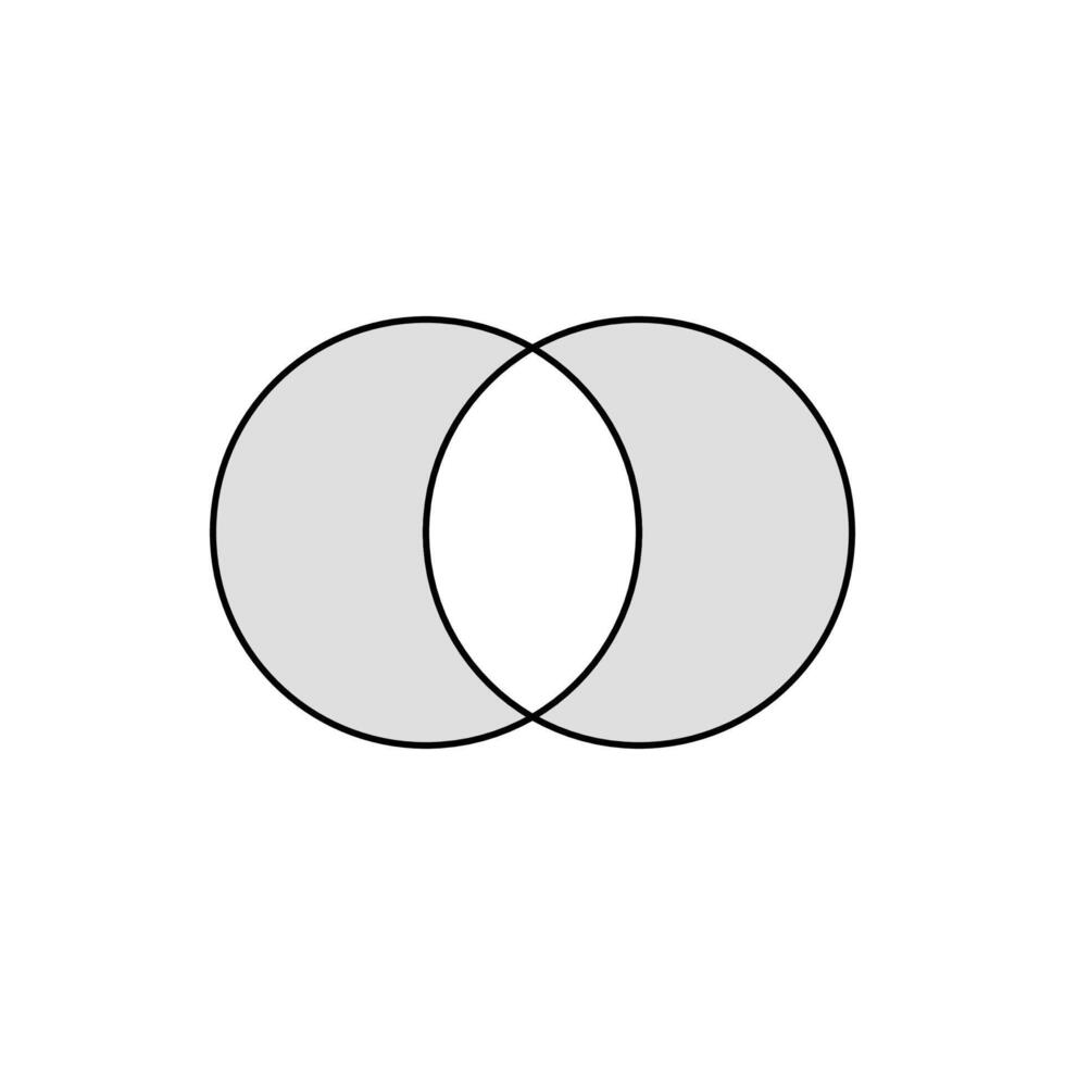 Vesica Piscis Symbol vector