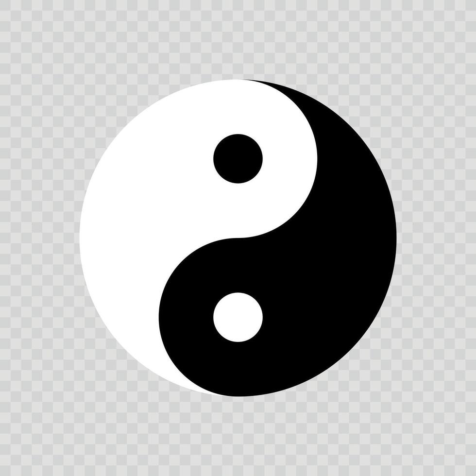 Yin Yang Symbol vector