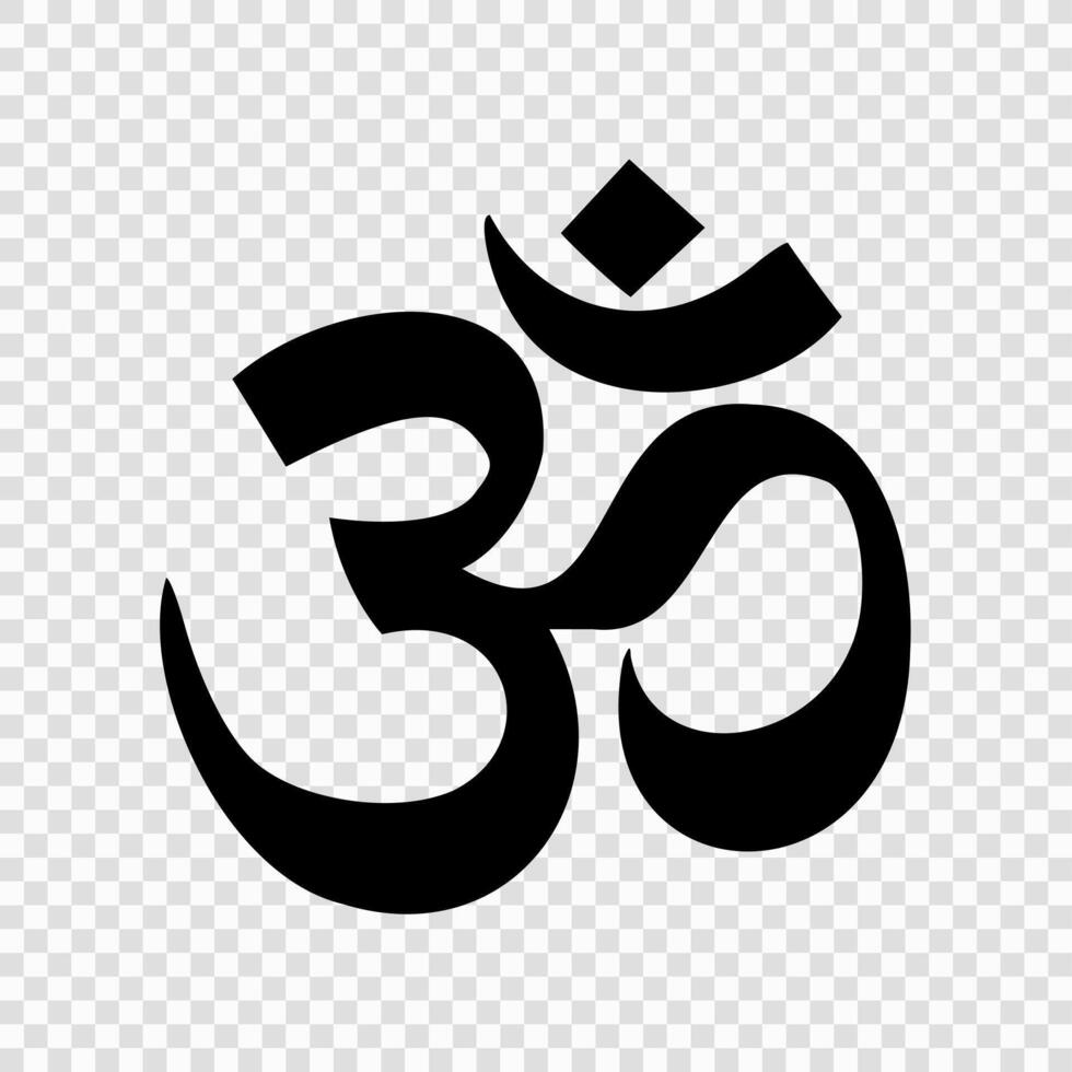 Om or Aum Symbol vector