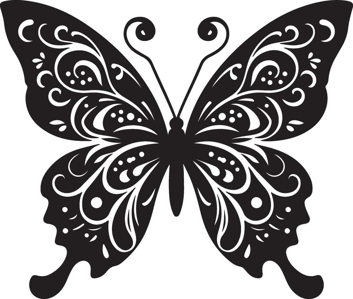 Butterfly, Elegant Art Illustrations for All Designers vector