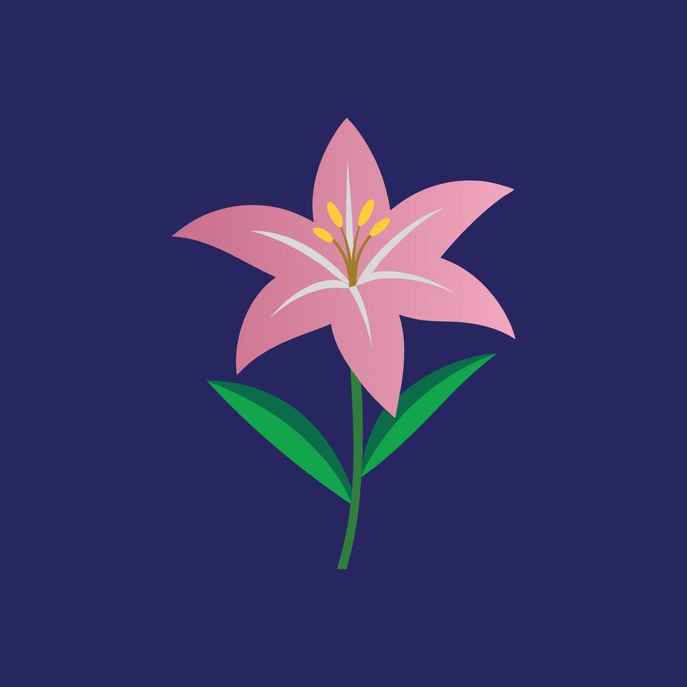 Decorative Zephyranthes Flower Canvas Vectors for Art Projects