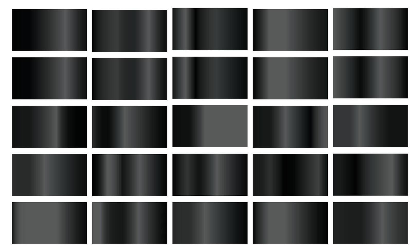 Black gradients Mega collection of black gradient illustrations for backgrounds cover frame ribbon vector