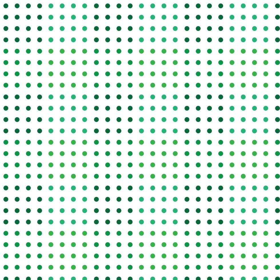 Background with circle pattern in green tones vector