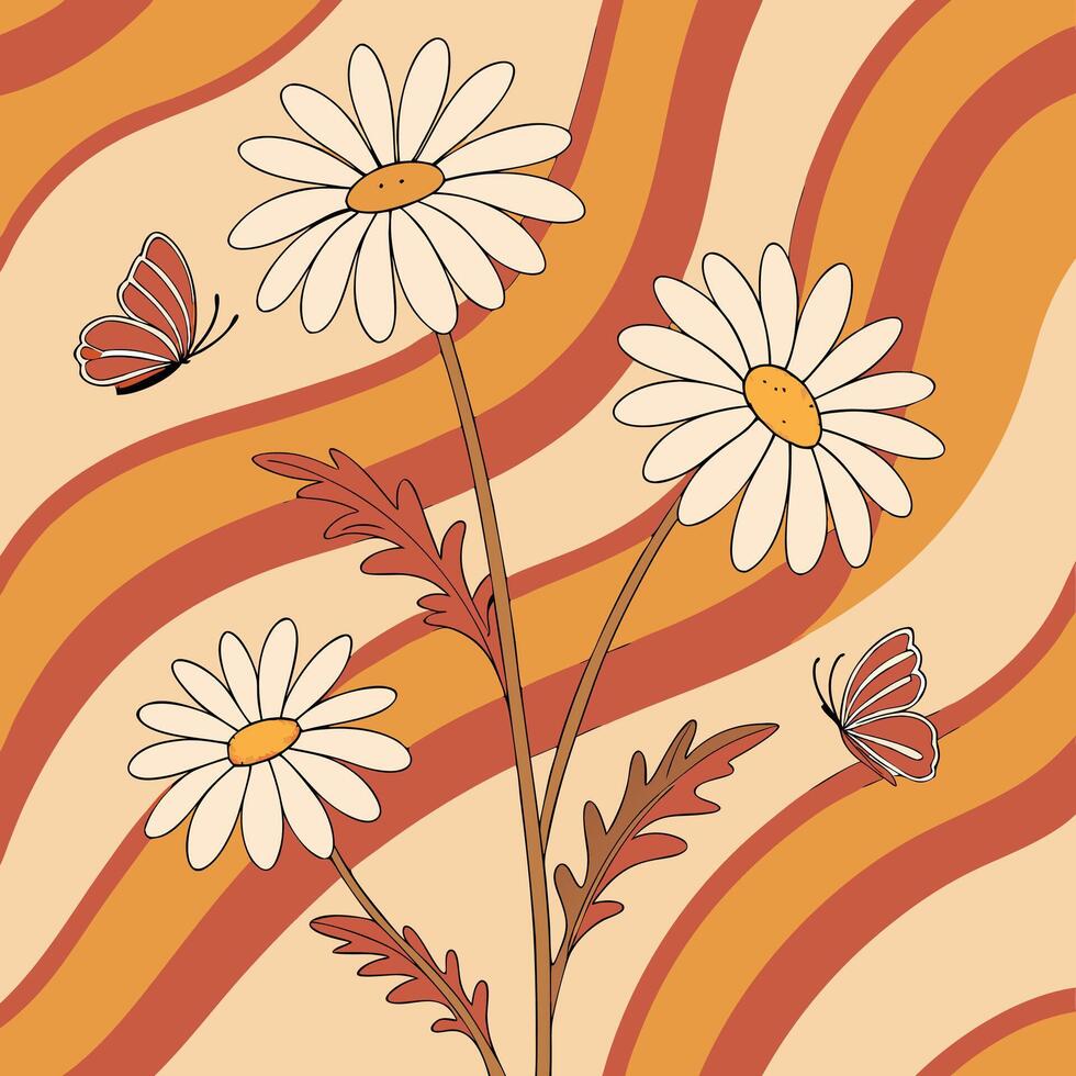 A Fresh Take on Floral Trends vector