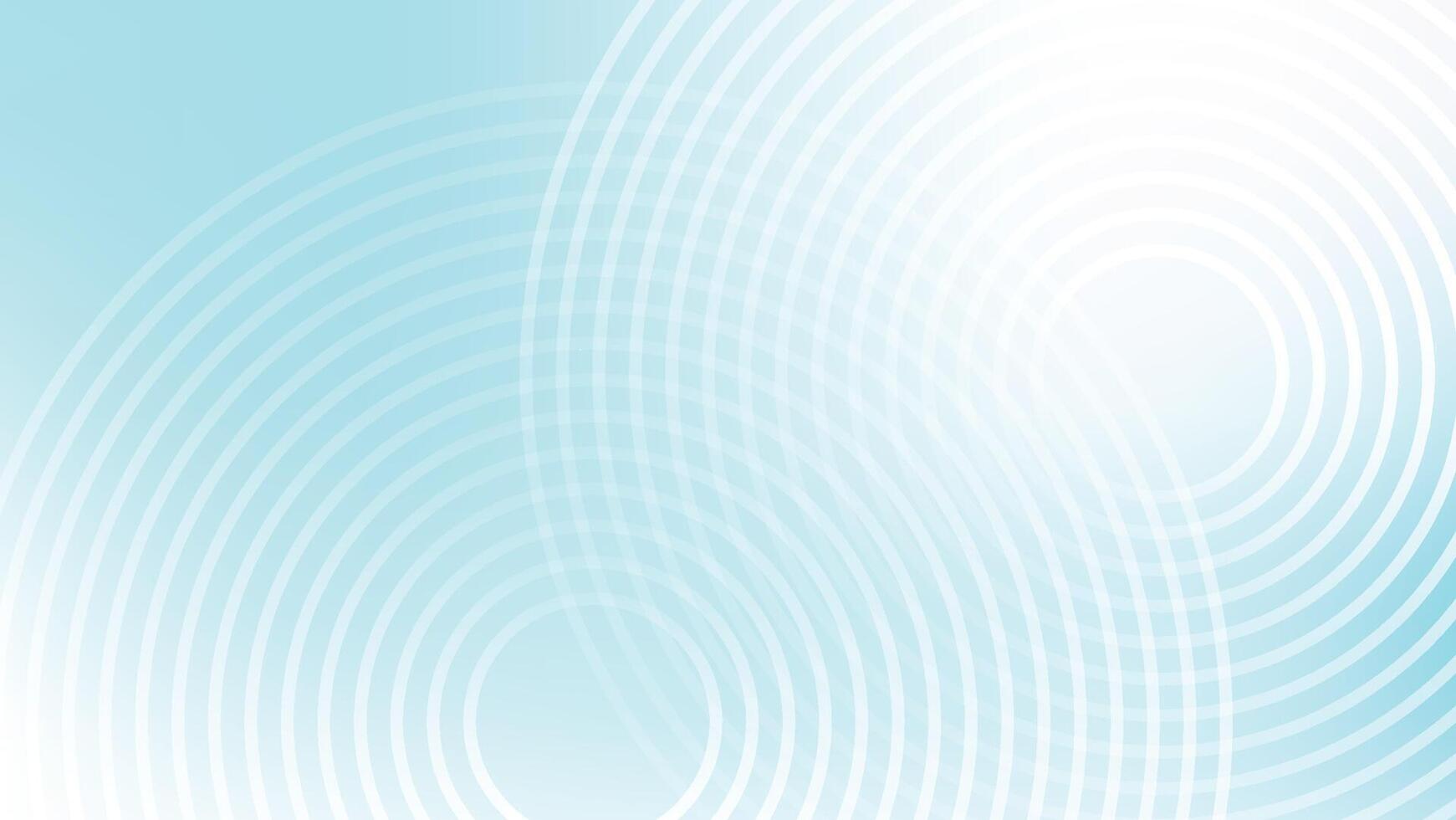 abstract modern circular lines graphic pattern on blue background vector