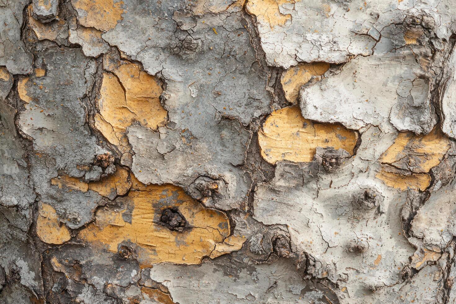 Desaturated tree bark calm forest detailed texture provide natural tranquil feeling photo