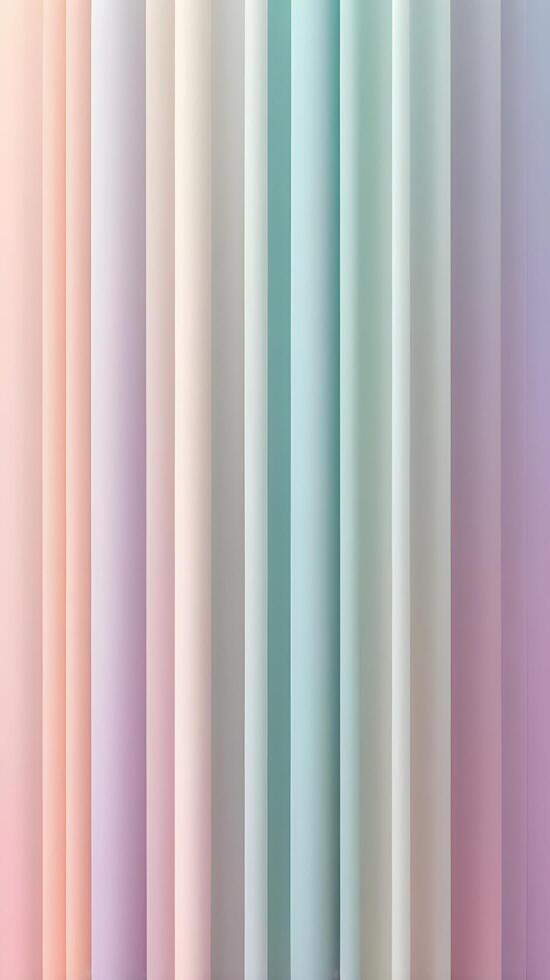 An abstract vertical background featuring soft pastel gradients in a blurred effect, evoking a tranquil and peaceful mood. photo