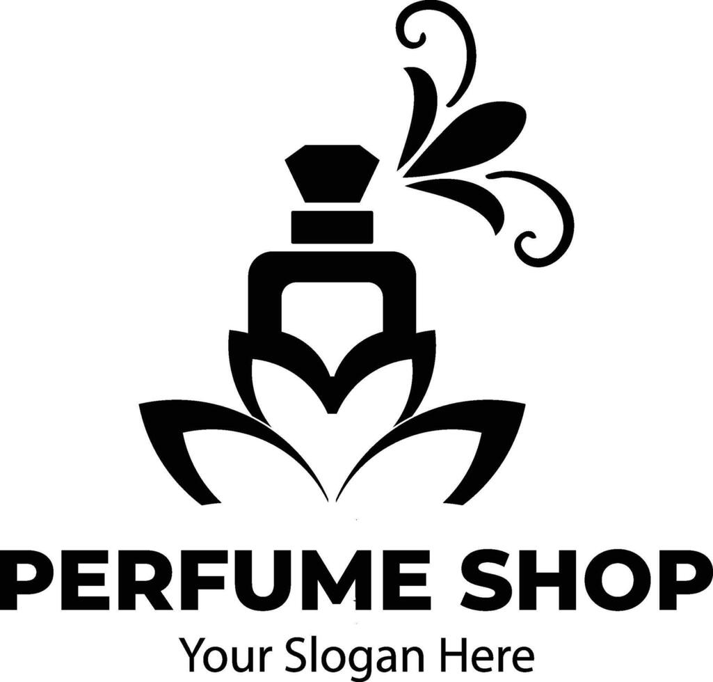Perfume Shop and Oud Company logo vector