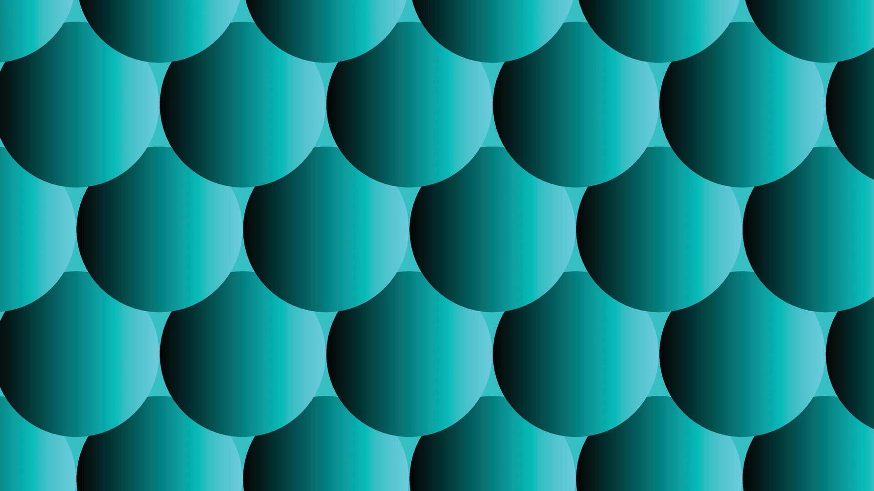 A blue and green background with many curved shapes vector