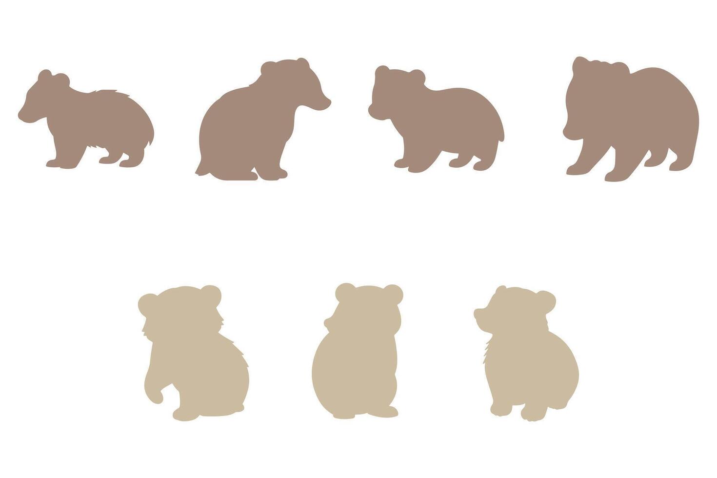 Simple Badger Illustration vector