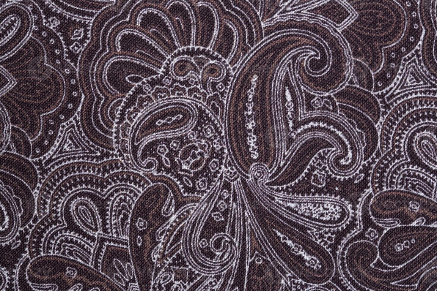 Brown fabric in abstract pattern a background photo