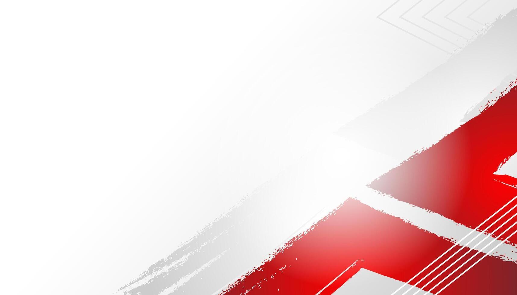 Abstract red and white background with copy space for text. vector