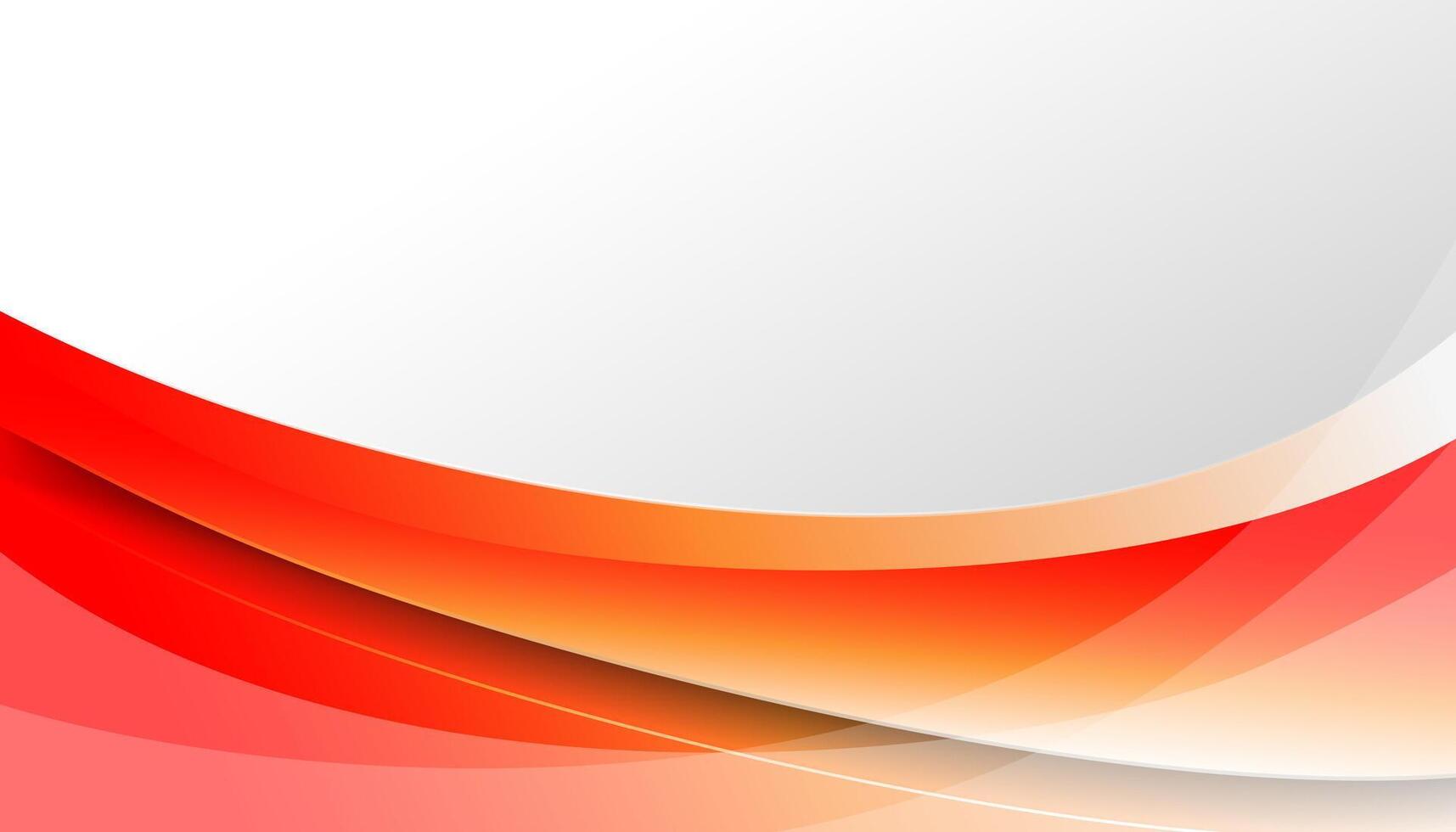 Abstract red and white corporate background with copy space vector