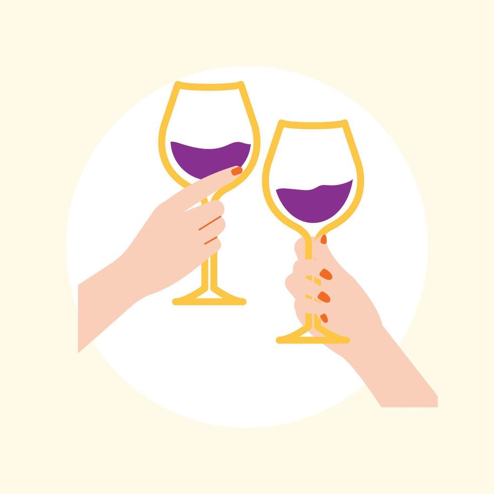 cheers new years illustration vector