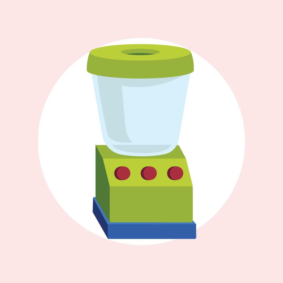 blender kitchen tools illustration vector