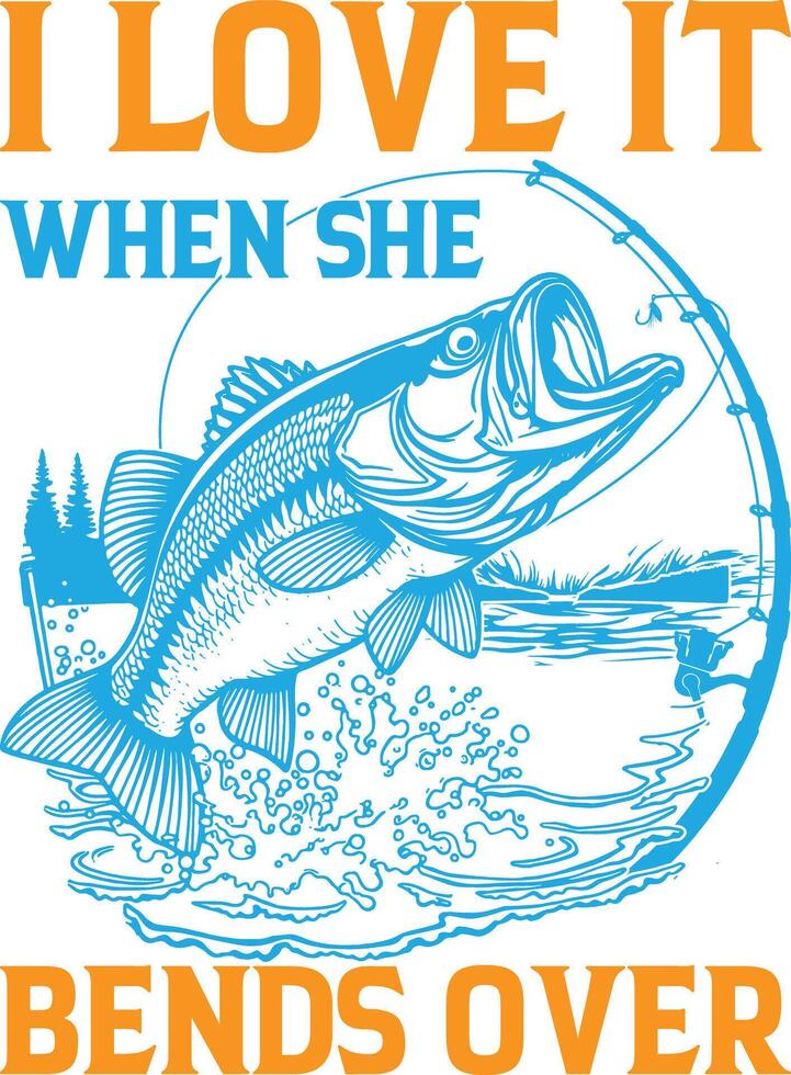 I Love It When She Bends Over vector