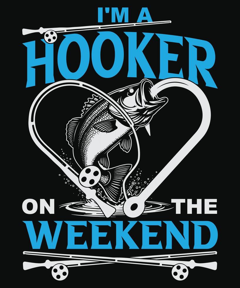 I'm a Hooker on the Weekend vector